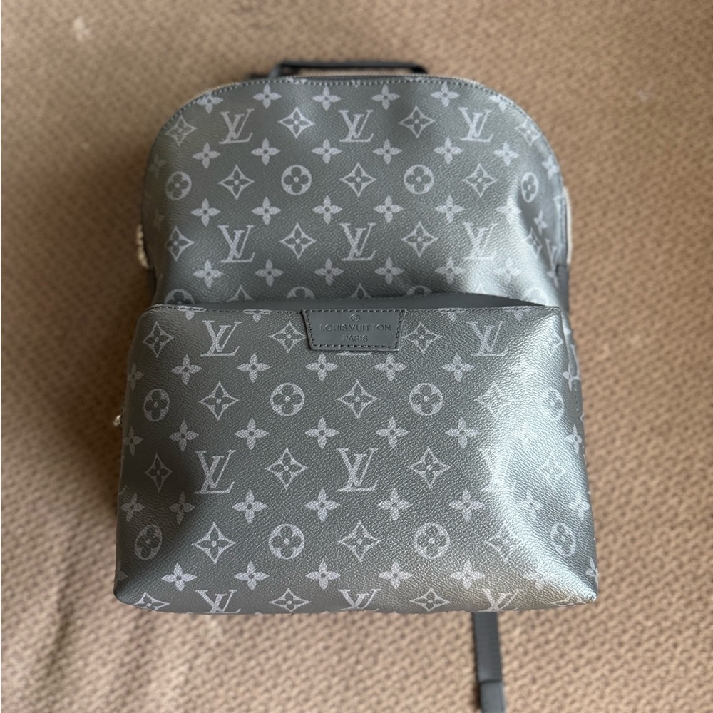 Louis Vuitton Silver Monogram Backpack